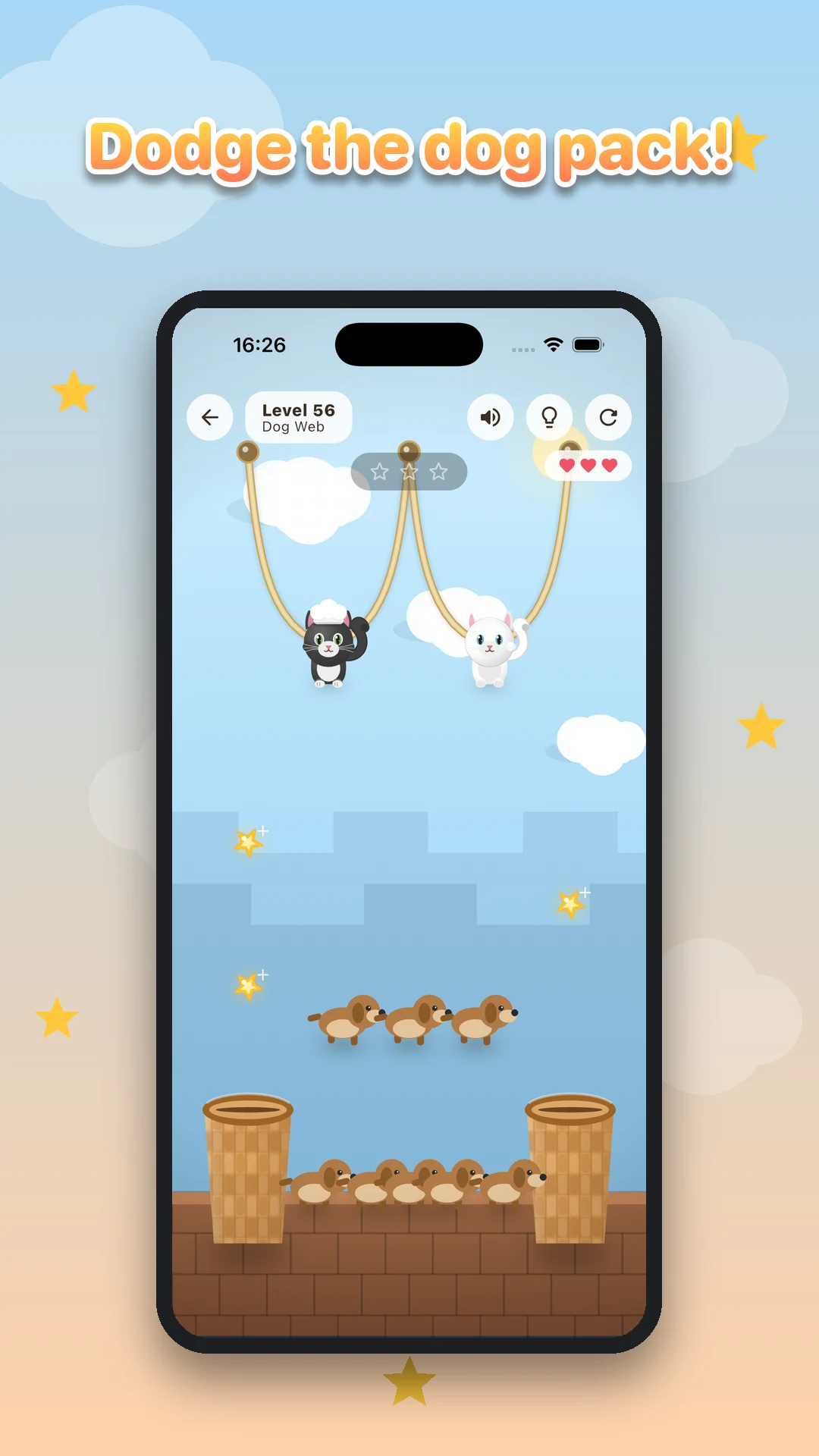 Cat Tower Rescue: Cut Rope screenshot